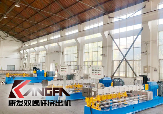 PP/滑石粉母粒(采用同向雙螺桿造粒機(jī)擠出造粒)在改性塑料聚丙烯樹(shù)脂等中的應(yīng)用